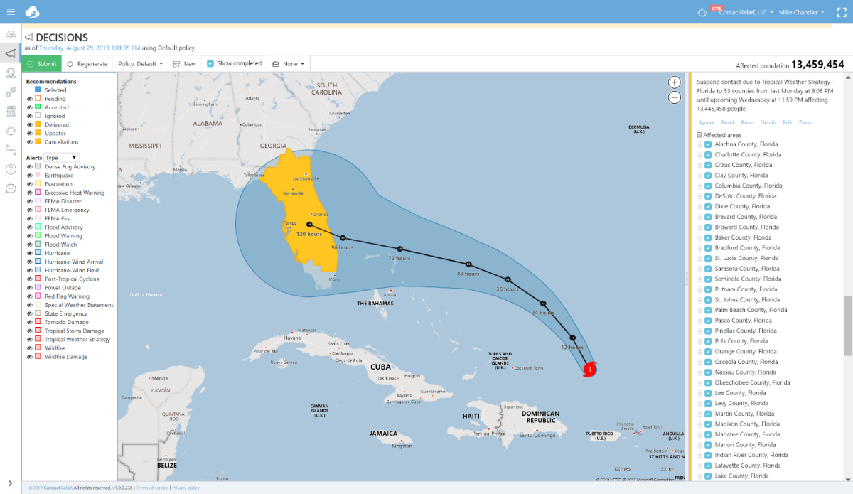 Florida Braces for Category 4 Hurricane Dorian 