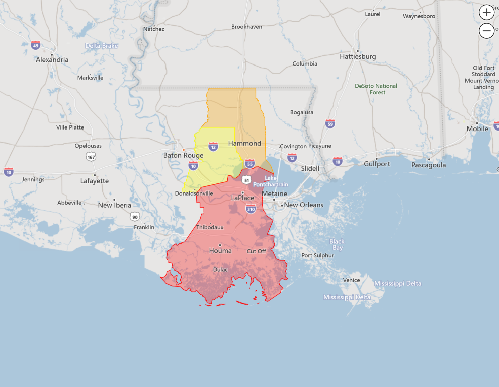 Hurricane Ida Power Restoration Timetable